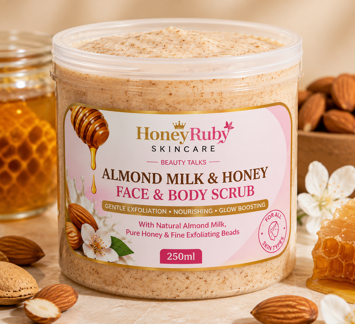 Almond Milk & Honey Face & Body Srub